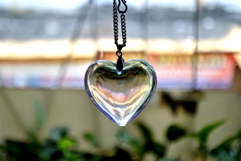 Free photo "Glass Heart Pendant"