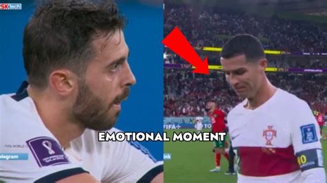 Cristiano Ronaldo Emotional After Losing Quater Final Match Against