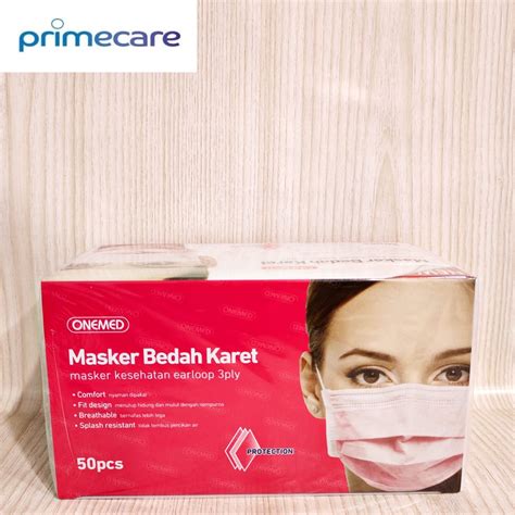 Jual Masker Earloop ONEMED 3PLY Masker ONEMED Karet Masker Earloop