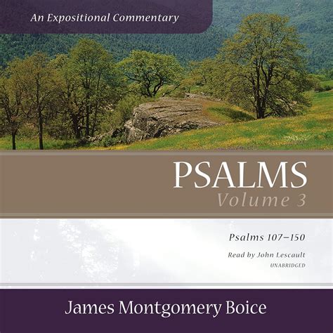 Psalms: An Expositional Commentary, Vol. 3: Psalms 107-150: Boice