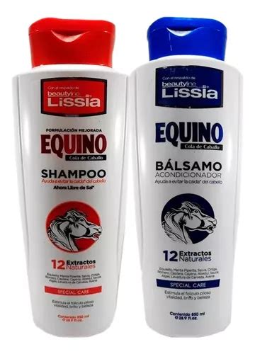 Kit Shampoo Acond Equino Lissia Ml A Cuotas Sin Inter S