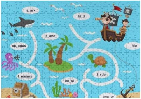 Dreamtimes Wooden Jigsaw Puzzles 500 Pieces Education Maze Game Educational Intellectual Puzzle