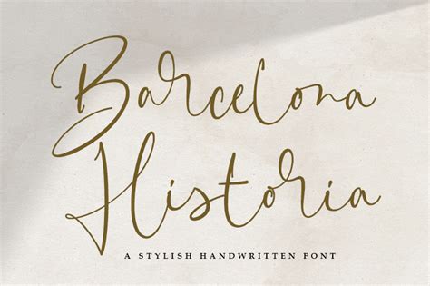 Barcelona Historia Font | dafont.com