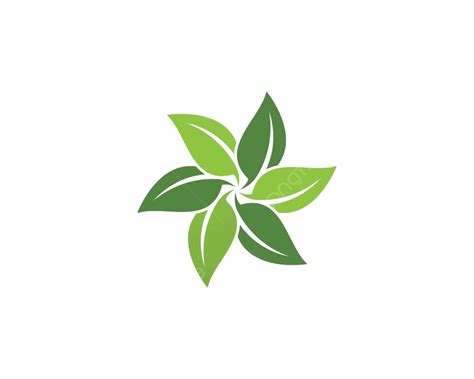 Green Leaf Ecology Nature Element Symbol Growth Conservation Vector Symbol Growth