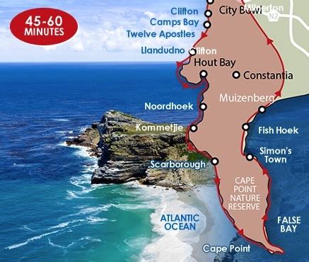 Cape-Point-Tour-map - Exciting Africa