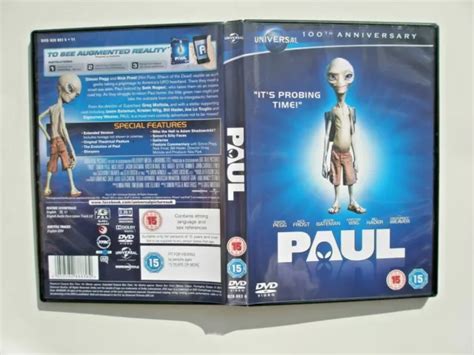 Paul Dvd Starring Simon Pegg Nick Frost Jason Bateman And Kristen Wiig