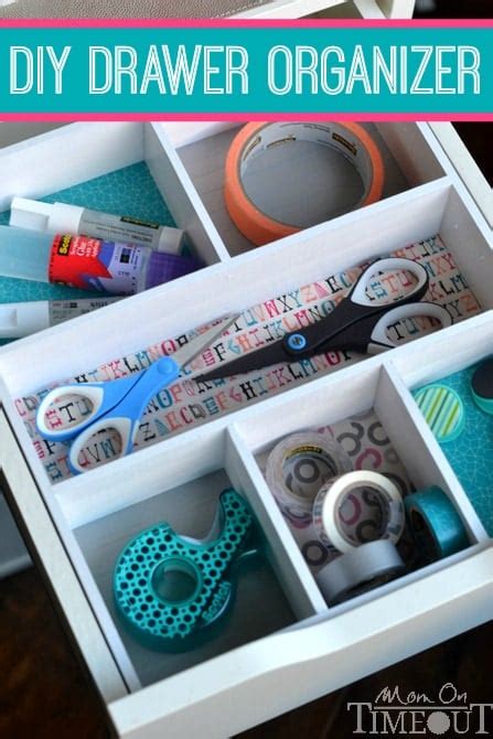 DIY Drawer Organizer #ScotchEXP - Mom On Timeout