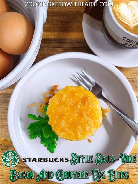 Starbucks Style Sous Vide Egg Bites Cooking Keto With Faith