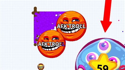 Agar Io Mobile Afk Virus Trolling Best Agario Troll Ever Youtube