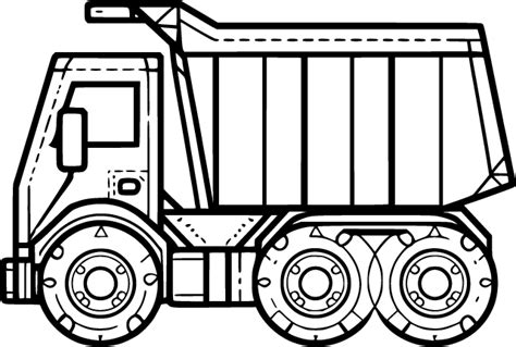 Dump Truck Coloring Pages 100 Free Printable And Fun