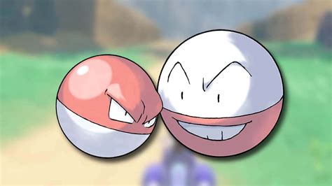 Download Exciting Pokemon Artwork Featuring Voltorb Wallpaper