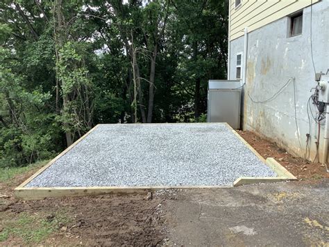 Shed Foundations Built In Maryland Site Preparations Llc