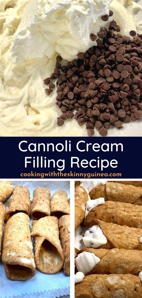 How To Make Cannoli Cream Quick And Easy Recipe Filling Recipes