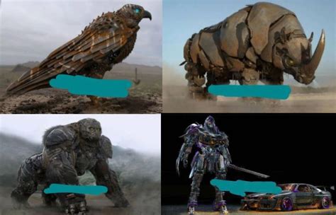 Rise of the beasts concept art | Transformers | Know Your Meme