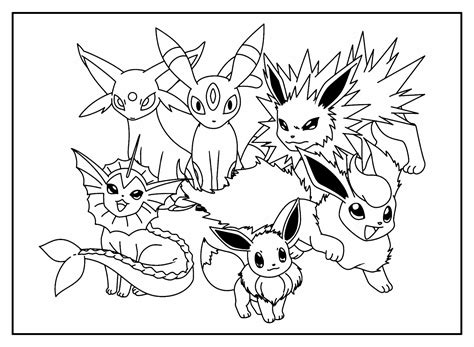 Desenhos Do Pokemon Para Imprimir E Colorir 10 Fichas E Atividades