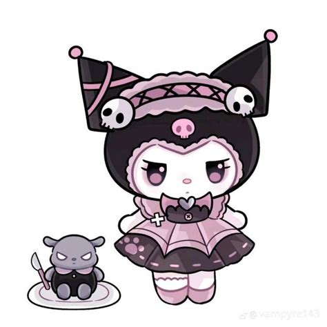 Kuromi En 2023 Pegatinas Bonitas Dibujos Lindos Sencillos Dibujos