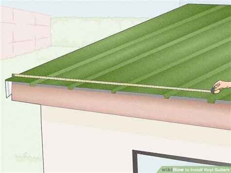 How To Install Vinyl Gutters 13 Steps With Pictures Wikihow