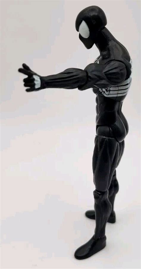 Hasbro Marvel 2009 Symbiote Black Suit Spiderman 6 Action Figure EBay