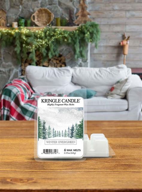 Winter Evergreen Wax Melt Kringle Candle Company