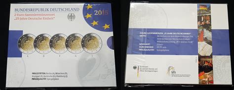 Bundesrepublik Deutschland Euro Adfgj Offizieller Blister Mit