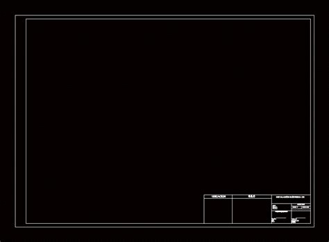 Formato A1 Cuadro Sec En AutoCAD Librería CAD