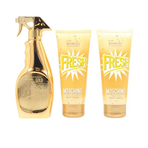 Fresh Couture Gold Coffret Parfum Edp Prix En Ligne Moschino Perfumes