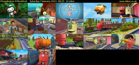 Chuggington Cbeebies 2023 01 07 0825