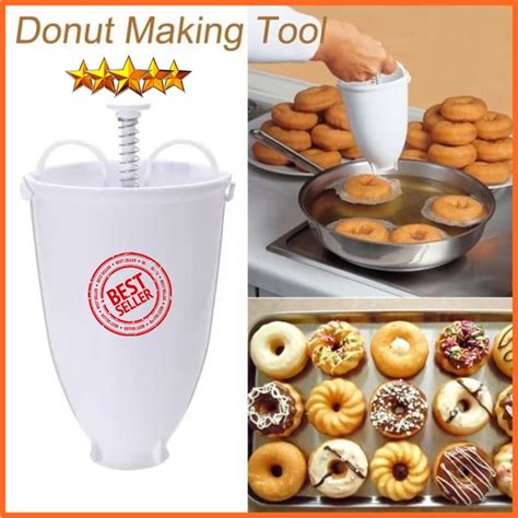 Jual Cetakan Donat Donut Making Tool Cara Mudah Bikin Donats Shopee