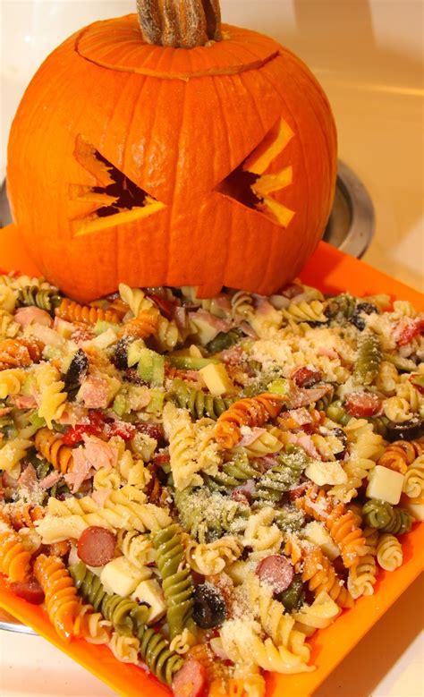 For The Love Of Food Upchuckin Pumpkin Loaded Pasta Salad Makeitdelish