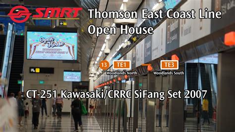 Smrt Trains Tel Open House Ride From Te Woodlands North Te