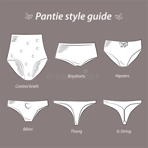 Panties Collection Stock Vector Illustration Of Icon 123969928