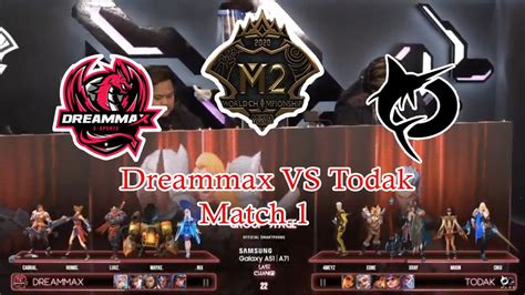 Dreammax Brazzil Vs Todak Malaysia Game M World Championship