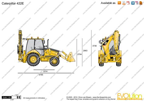 Backhoe Drawing at GetDrawings | Free download