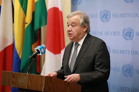 Un Secretary General Warns Of Impact Of Sea Level Rise Could Cause