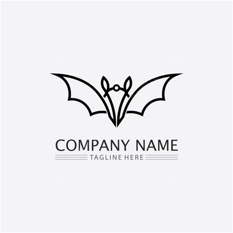 Bat Logo Animal And Vector Element Wildlife Design Png And Vector