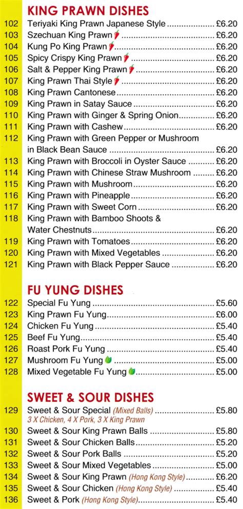 Takeaway Menu For Hoi Shan In Ravenshead Chinese Food Delivery