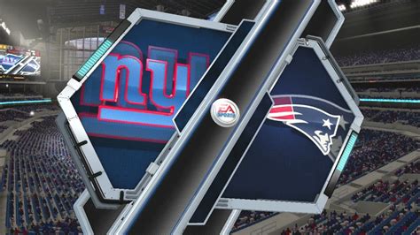 Madden Nfl 12 New York Giants Vs New England Patriots Superbowl 46