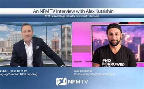 An Nfm Tv Interview With Alex Kutsishin Co Founder Cmo Trust Engine Nfm Tv