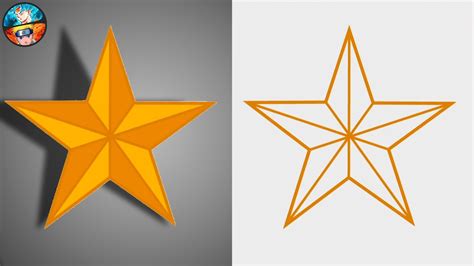 Como Desenhar Uma Estrela FÁcil Dibujando Uma Estrela Desenhos Para