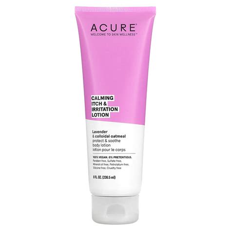 Acure Calming Itch And Irritation Lotion 8 Fl Oz 2365 Ml