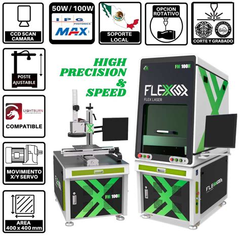 Grabadora Y Marcadora De Fibra Fm H Flex Laser