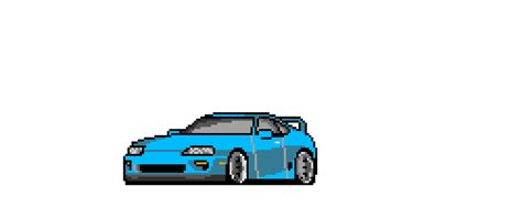 Pixilart Toyota Supra MK4 By CohenLester