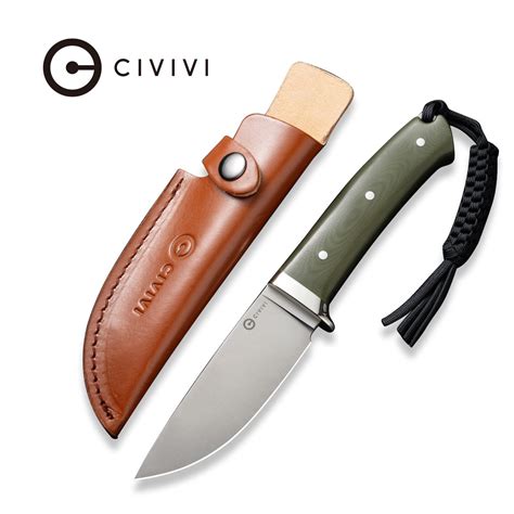 Civivi Cloud Peak Fixed Blade Knife G10 Handle Nitro V