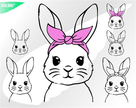 Bunny Bandana Svg Bunny Svg Easter Bunny Svg Rabbit Svg - Etsy