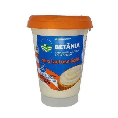 Supermercado Santa F Requeijao Cremoso Betania Zero Lactose G