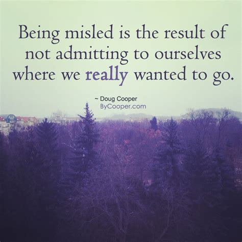 Being Misled | Author Doug Cooper Literary Thrillers