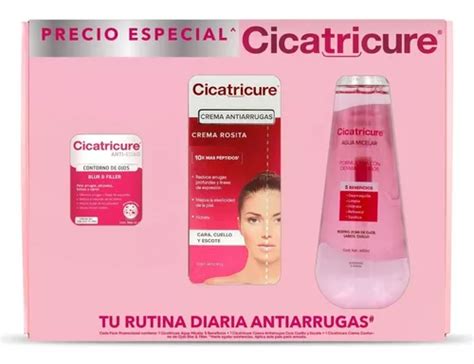 Cicatricure Pack Contorno De Ojos Crema Rosita Agua Micelar Env O Gratis