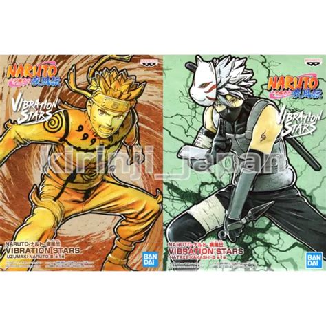 Ensemble De Figurines Naruto Uzumaki Iii Kakashi Hatake Ii Vibration