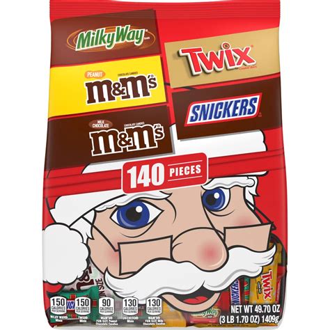 Mars Wrigley Mandms Snickers Twix And Milk Way Fun Size And Minis Size