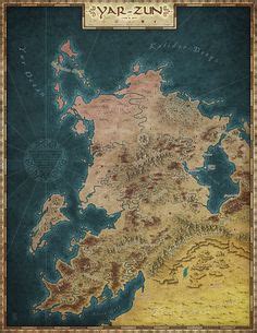 Yar-Zun by TomDigitalGraphics Adventure Map, Fantasy Fiction, City Maps